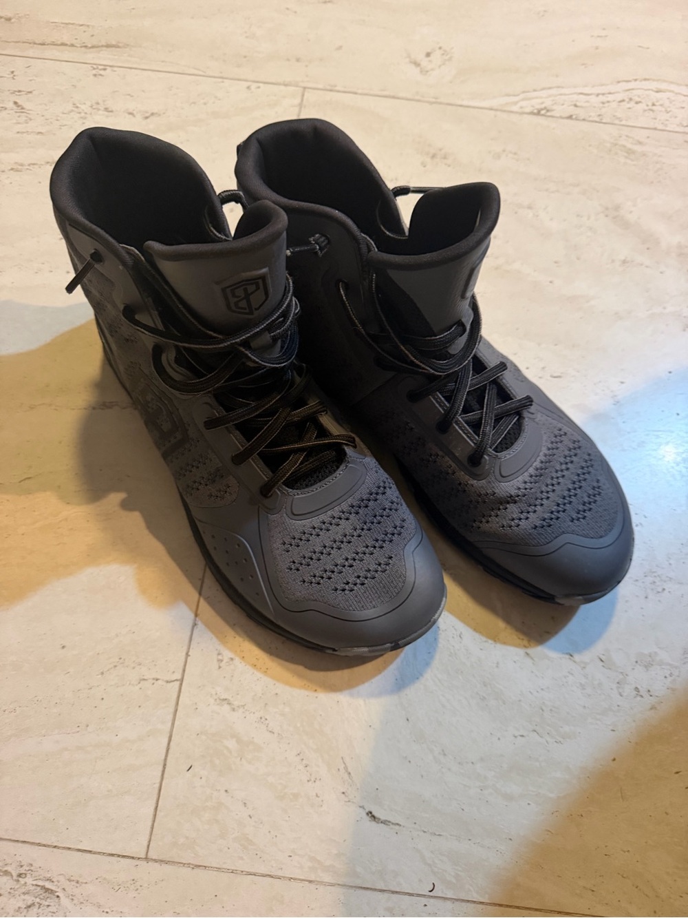 Born Primitive Men's Black Tactical High-Top sneakers